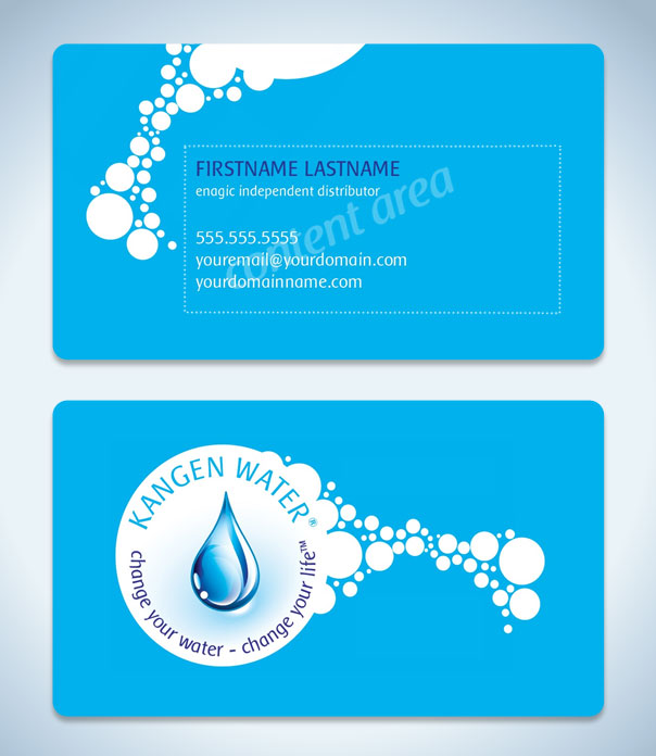 Business Card Print Detail